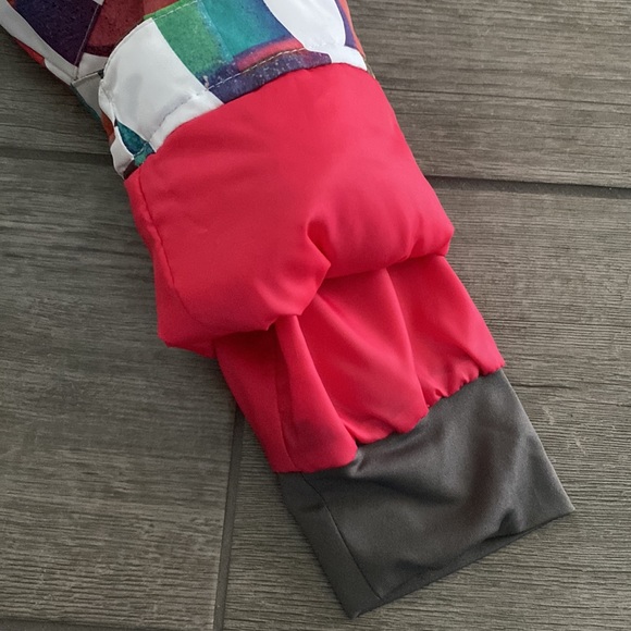 Girls Roxy Ski m/Snowboarding Jacket/Coat - Bright/Multicolored/Rainbow - Picture 14 of 16